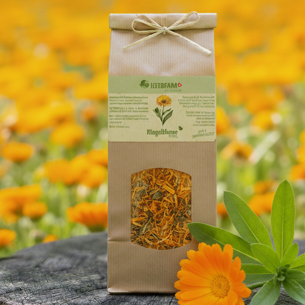 Bio Ringelblumen Tee, Vegan & Natürlich, 20g (Calendula officinalis)