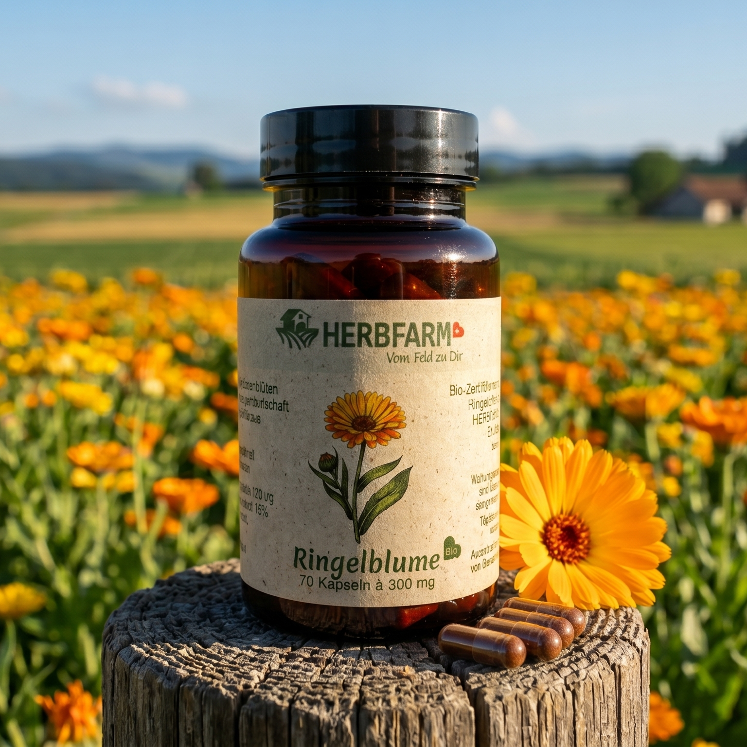 Dose Ringelblumenkapseln Bio