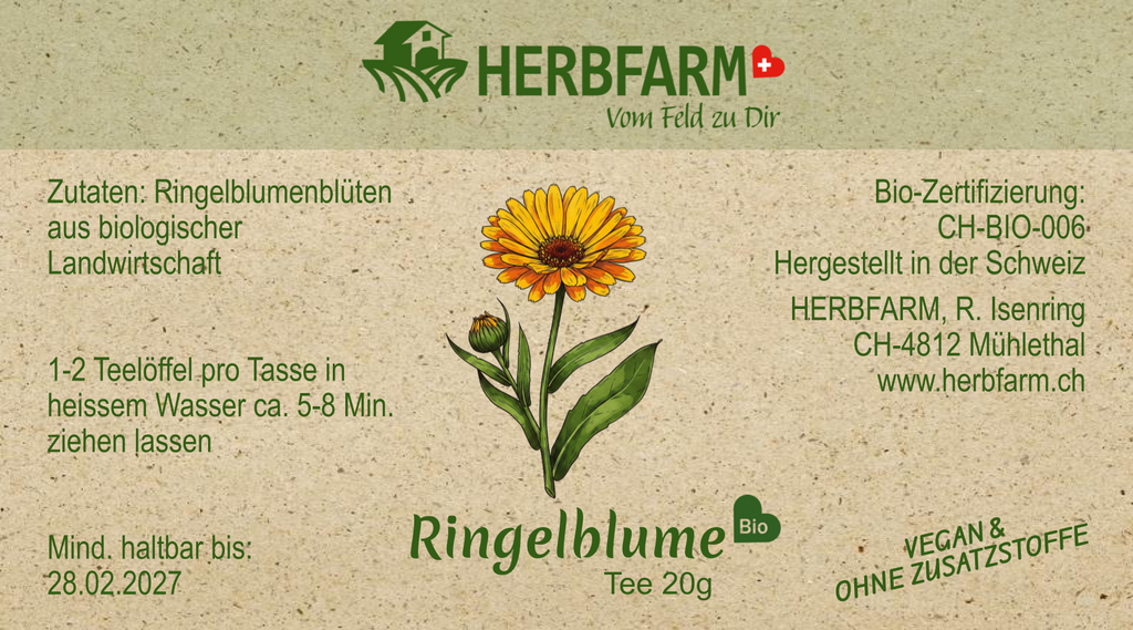Etikette Ringelblumentee