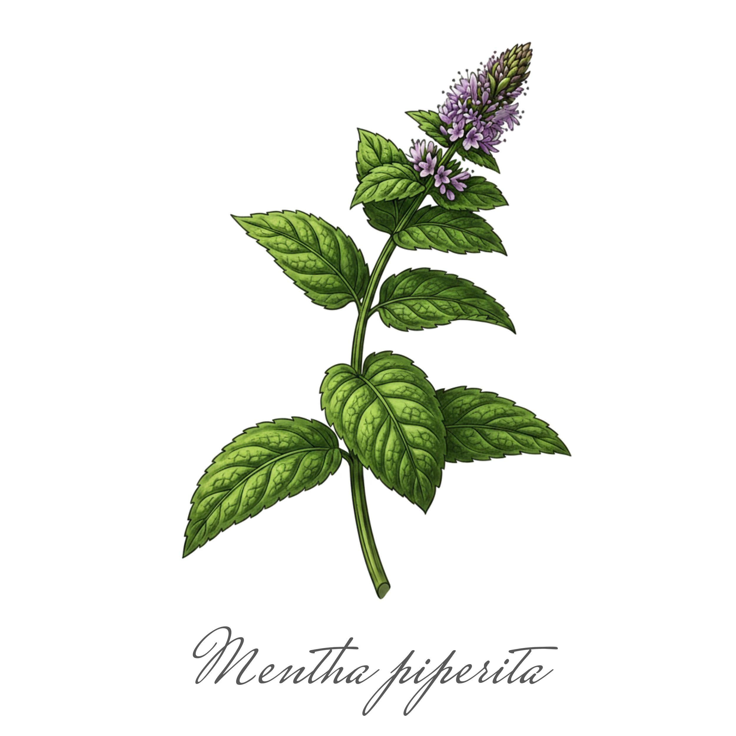 Pfefferminze Botanik